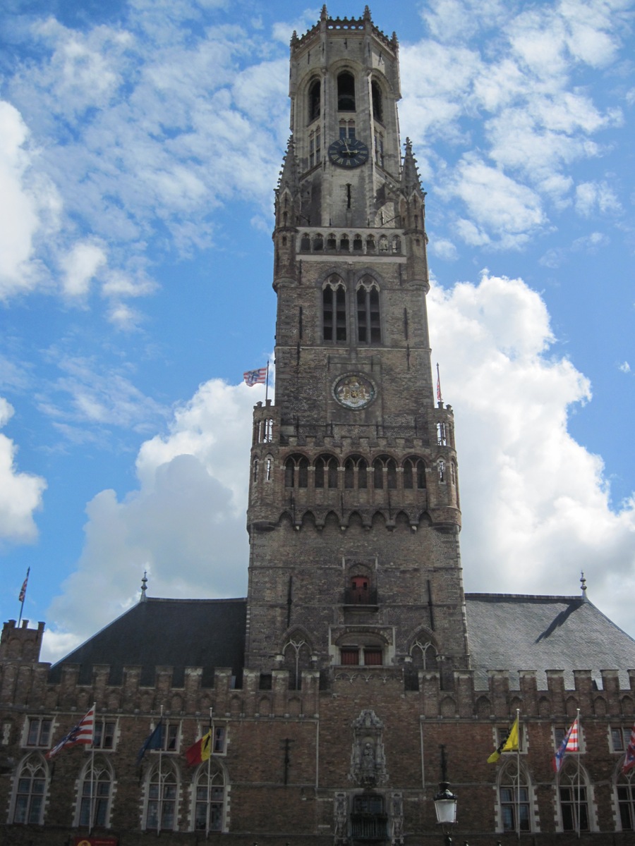14- Bruges-Torre di Beffron(Torre civica)- Torre campanaria